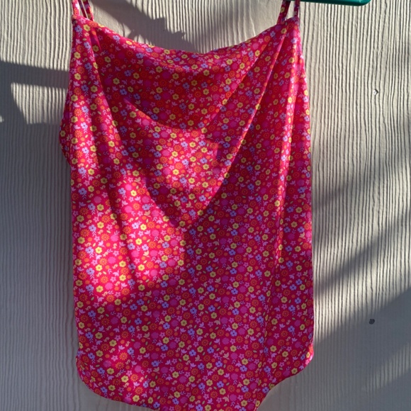 Mai Swim Mod Bodysuit pink perennial size medium - Picture 4 of 8